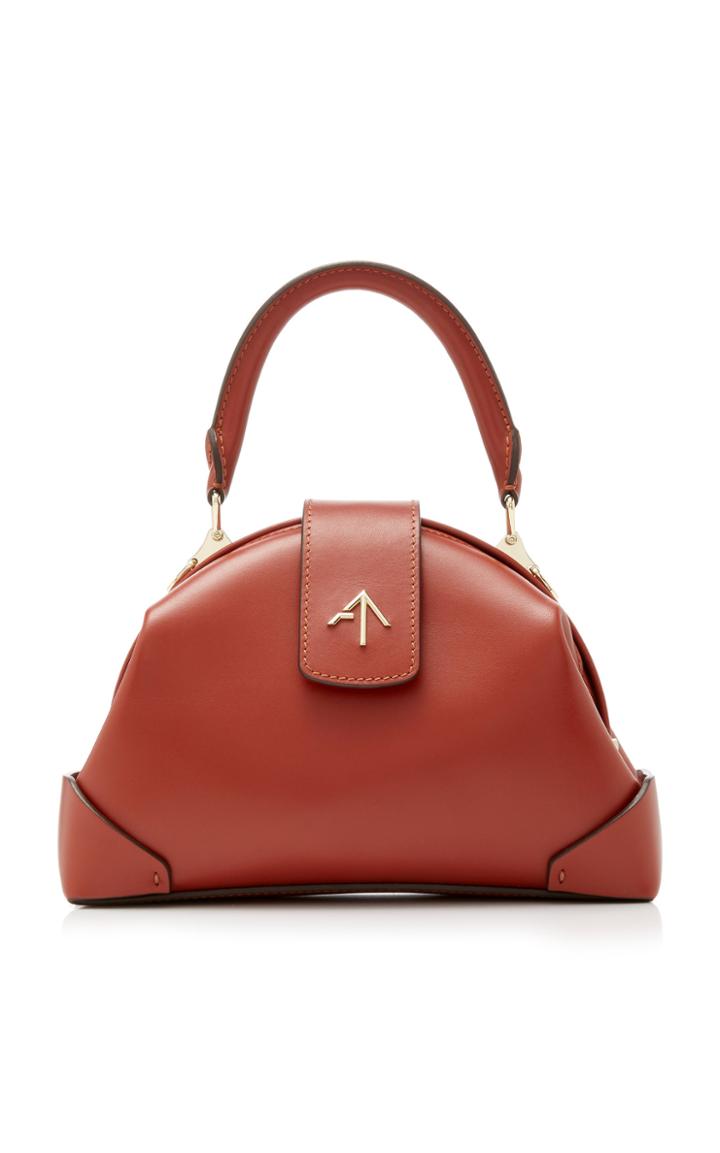 Moda Operandi Manu Atelier Demi Leather Top Handle Bag