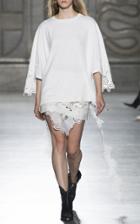 Fausto Puglisi Macrame Jersey Tee