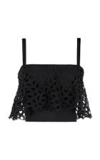 Lolitta Louise Ruffle Cropped Top