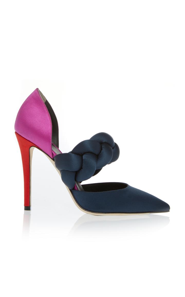 Marco De Vincenzo Satin Multi Braid Pump