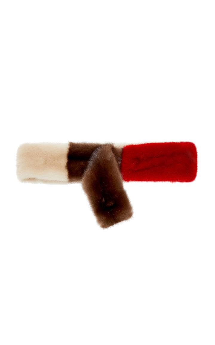 Marni Doble Ring Mink Belt