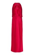 Zac Posen Sleeveless Fil-coup Midi Dress