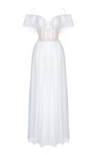 Moda Operandi Rasario Ruffled Silk-chiffon Corset Gown Size: 34