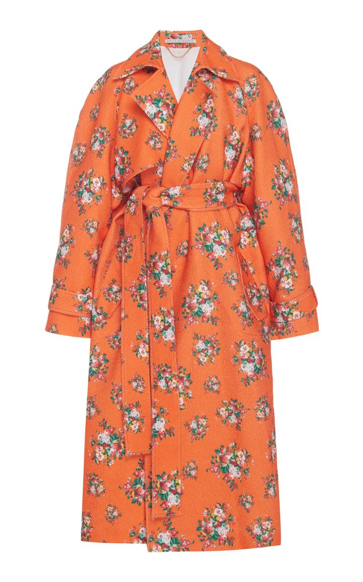 Emilia Wickstead Yves Floral Trench Coat