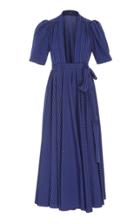 Jill Stuart Rianne Stripe Cotton Wrap Dress