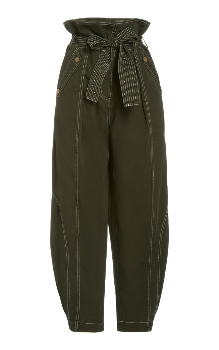 Ulla Johnson Rowen High-rise Cotton Pants