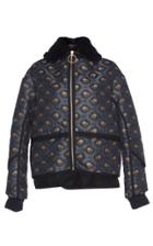 Giuseppe Di Morabito Floral Geometric Jacquard Bomber Jacket