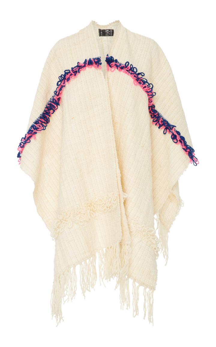 Isa/ Iii Oc White Poncho