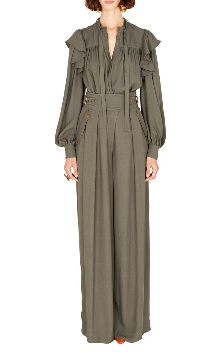Moda Operandi Ulla Johnson Tabitha Neck Tie Blouse