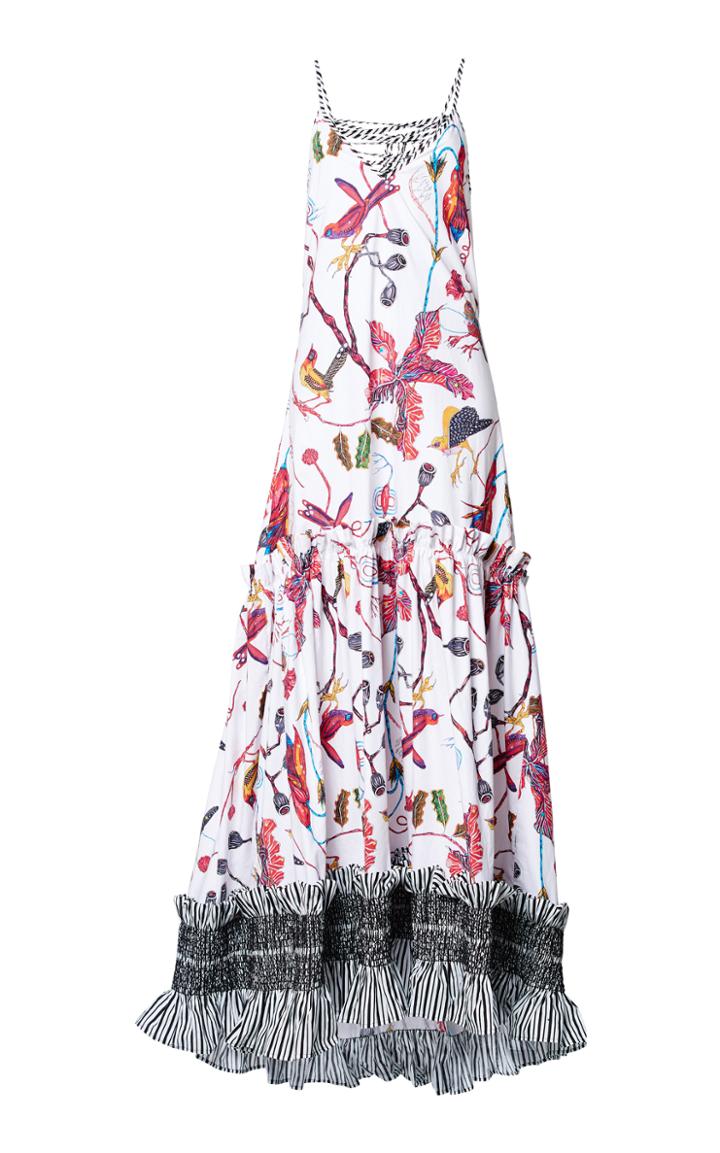 Romance Was Born Day Bloom Cotton Maxi Dress
