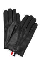 Thom Browne Cashmere-lined Leather Gloves