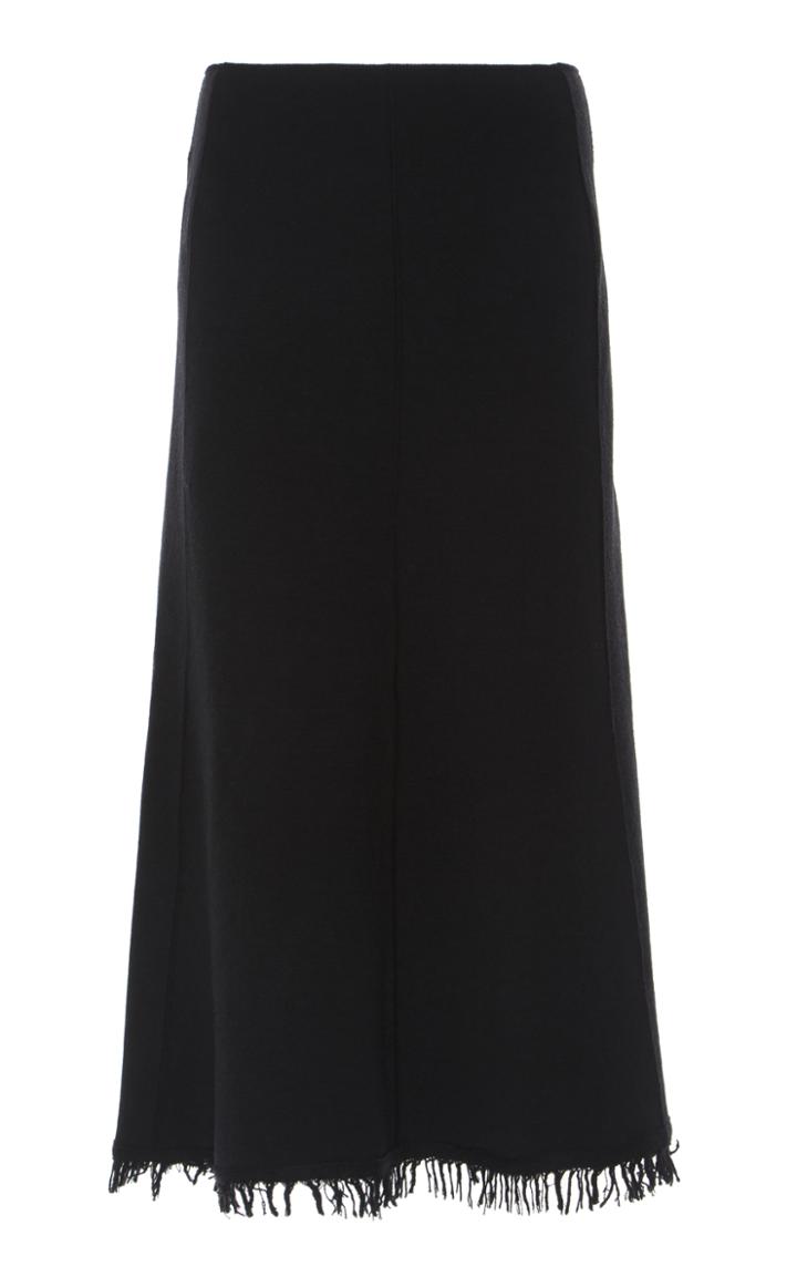 Jil Sander Fringe Midi Skirt