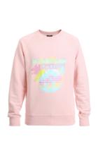 Balmain Graphic Cotton Pullover Sweatshirt