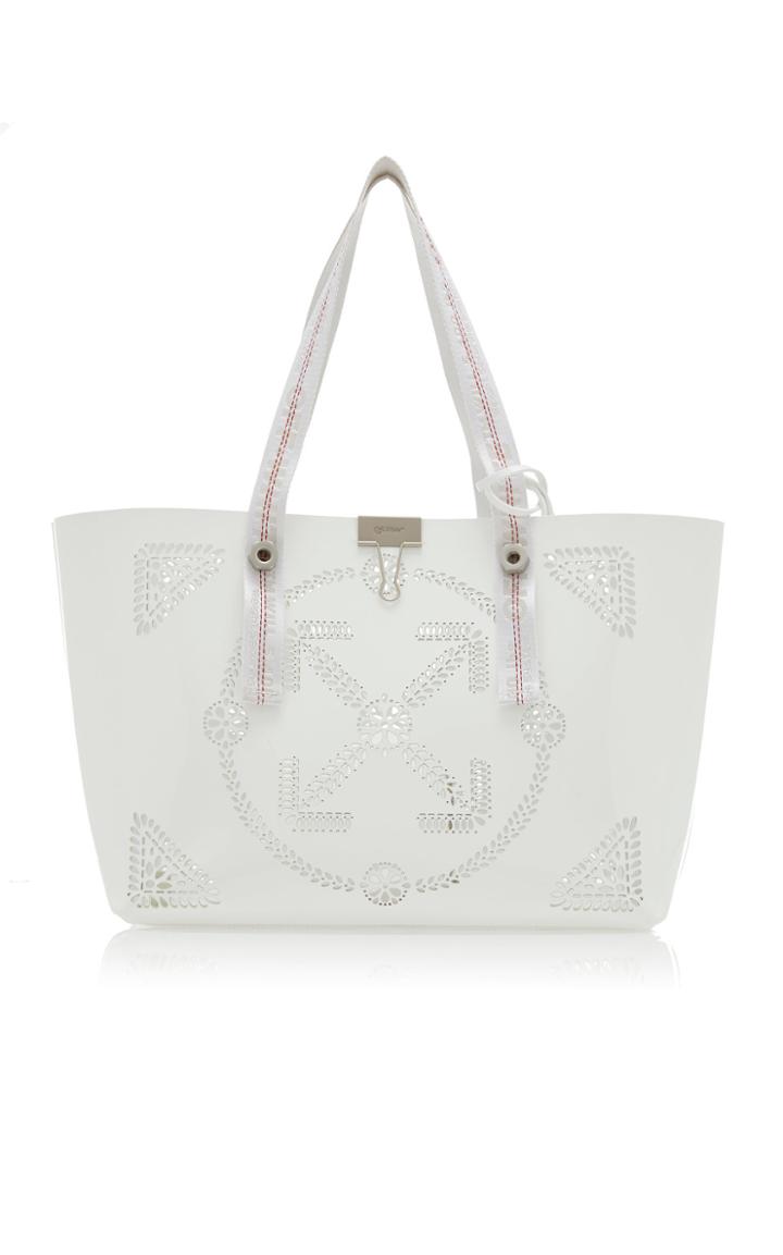 Off-white C/o Virgil Abloh Macram Shopping Bag