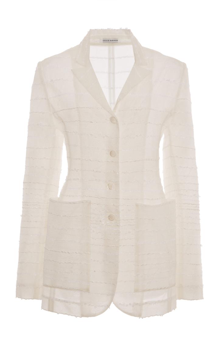 Moda Operandi Cecilie Bahnsen Lovina Chiffon Blazer