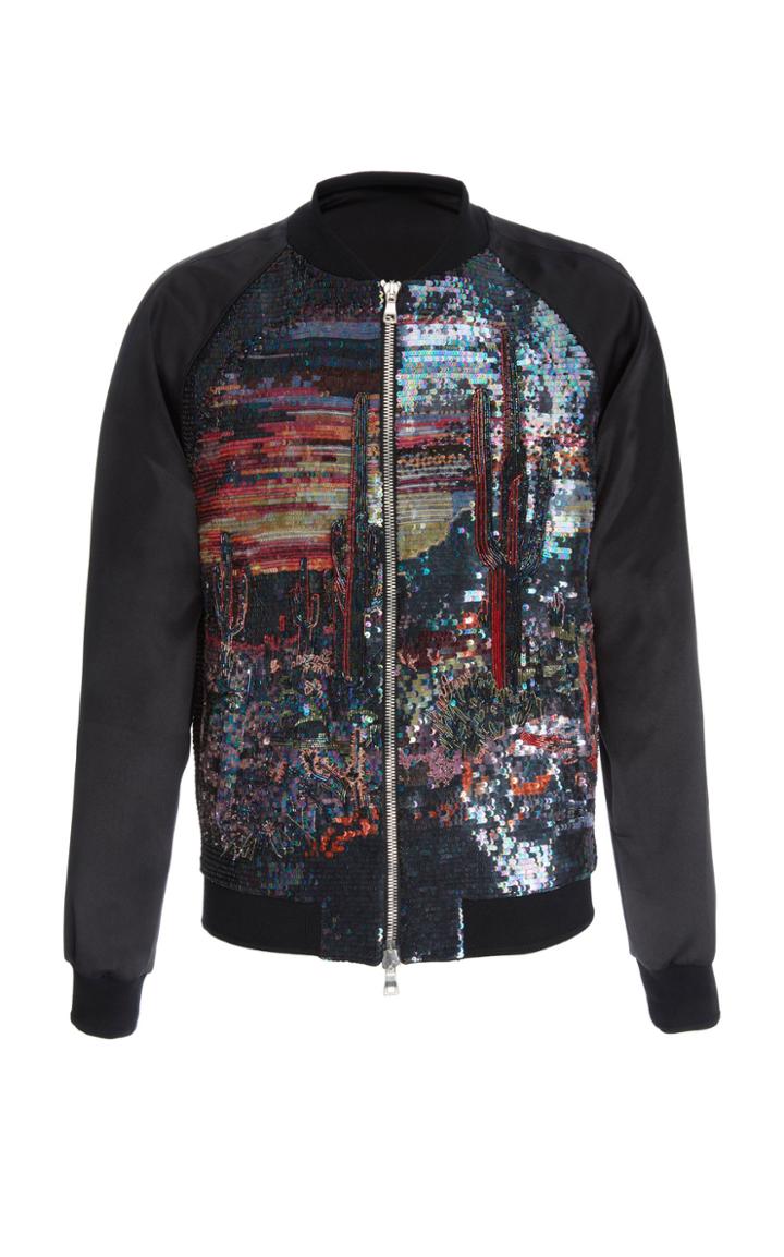 Balmain Embroidered Bomber