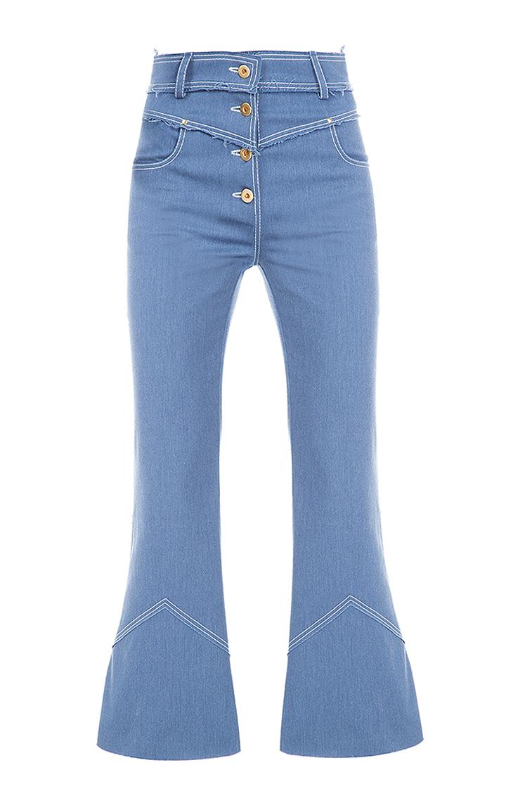Flow The Label Button Fly Jeans
