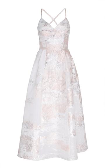 Burnett New York Pink Pearl Party Dress