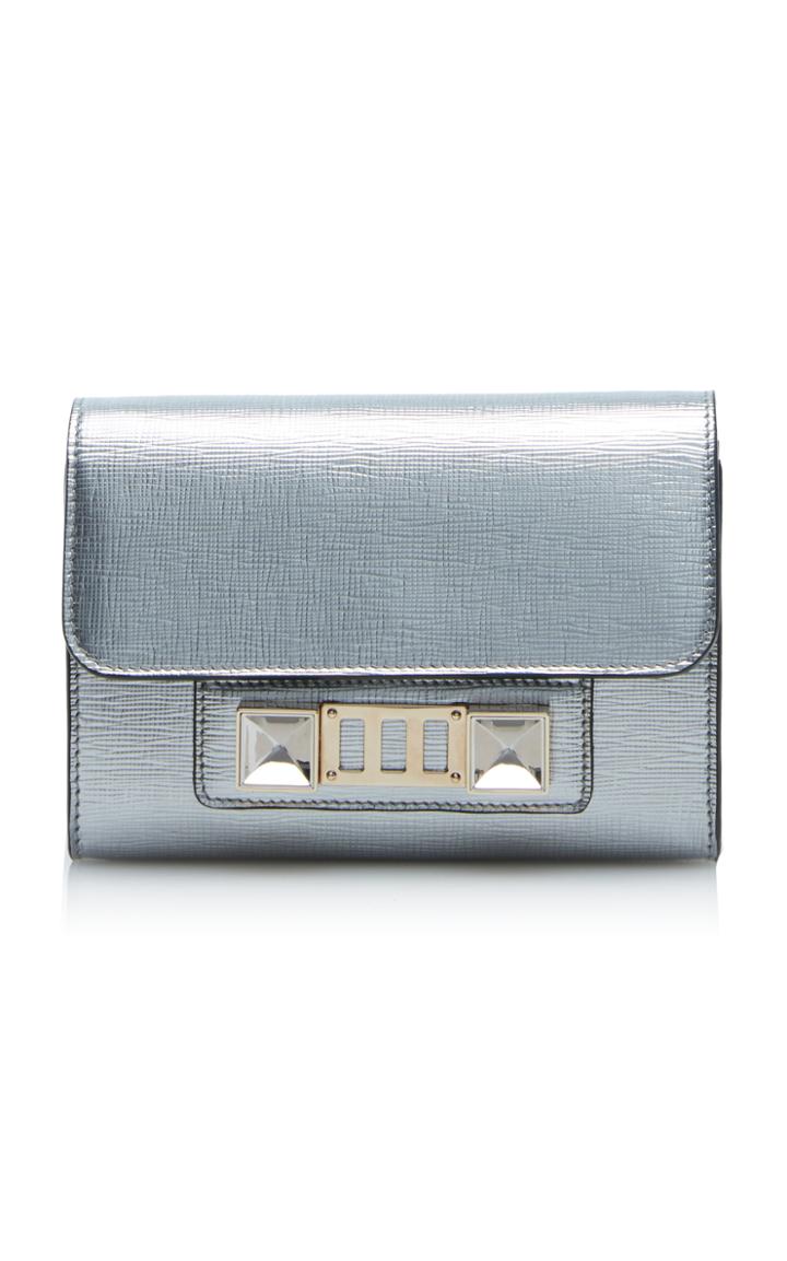 Proenza Schouler Metallic Ps11 Wallet With Strap