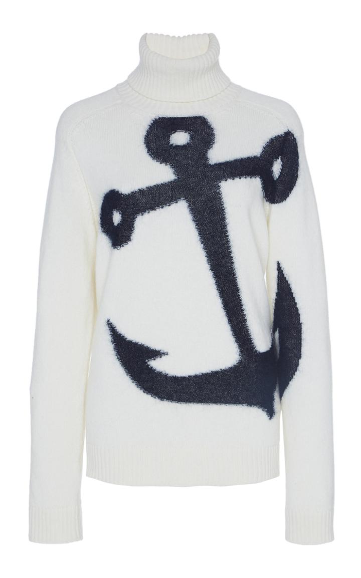 N 21 N&deg;21 Mindy Anchor Wool-blend Sweater