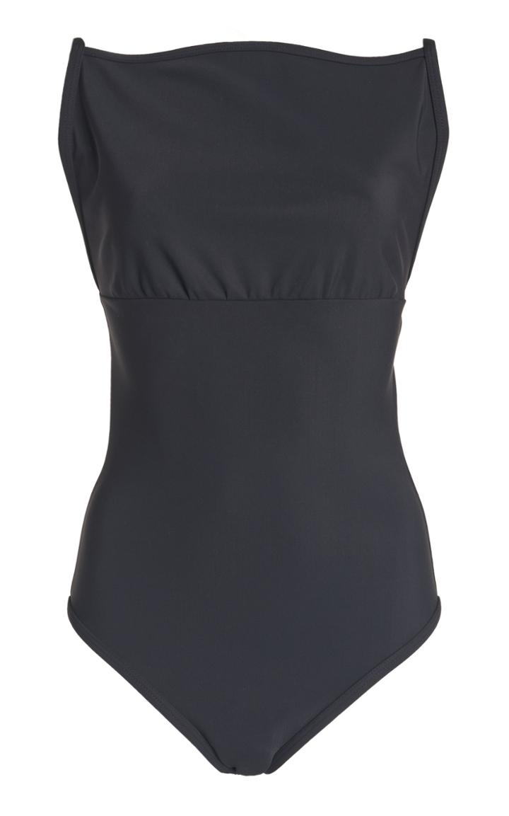 Moda Operandi Giambattista Valli Open-back Logo Swimsuit