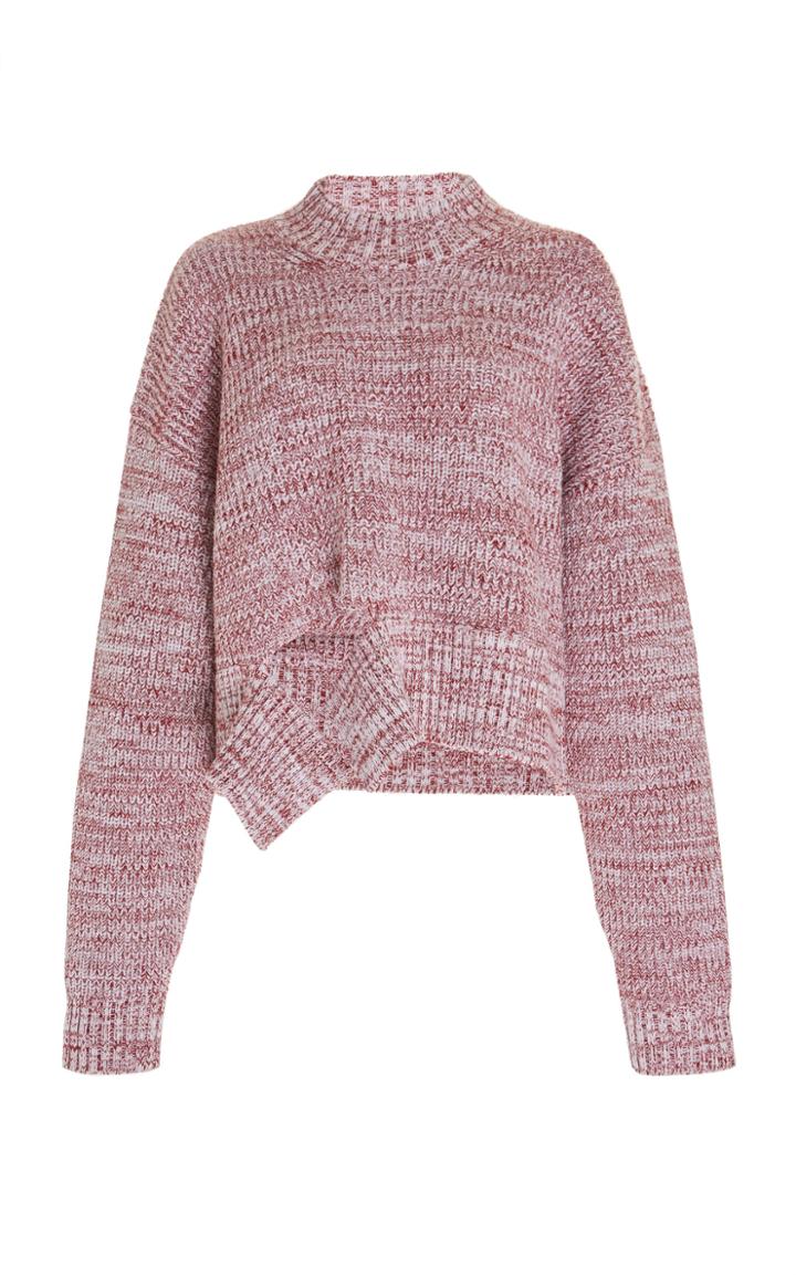 Maison Margiela Wool Mock Neck Sweater