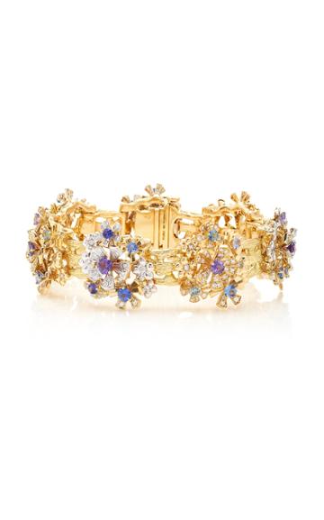 Mimi So 18k Gold Sapphire And Diamond Bracelet