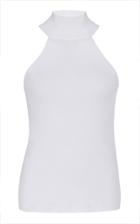 Moda Operandi Rosetta Getty Halter T-shirt Size: M