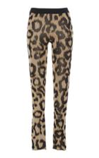 Versace Lurex Jacquard Knit Leggings