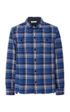 Frame Denim Plaid Flannel Shirt Jacket