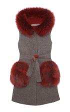 Pologeorgis The Anastasia Tweed Vest