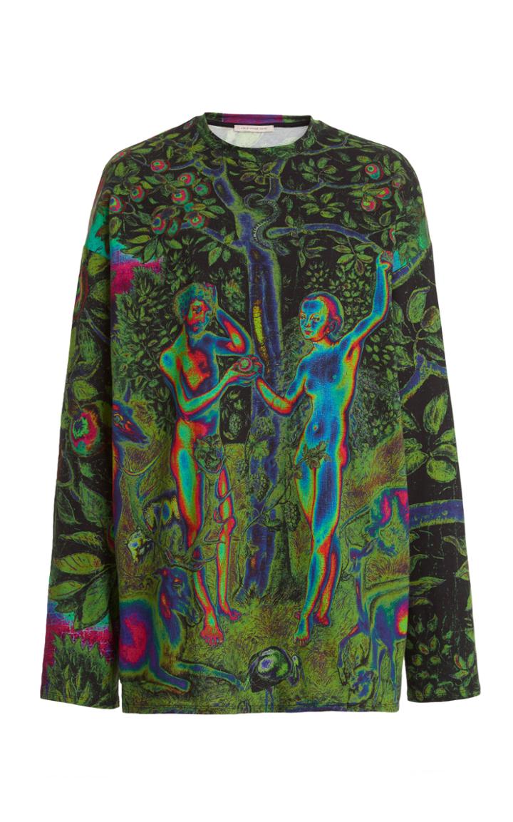 Moda Operandi Christopher Kane Adam & Eve Psychedelic T-shirt