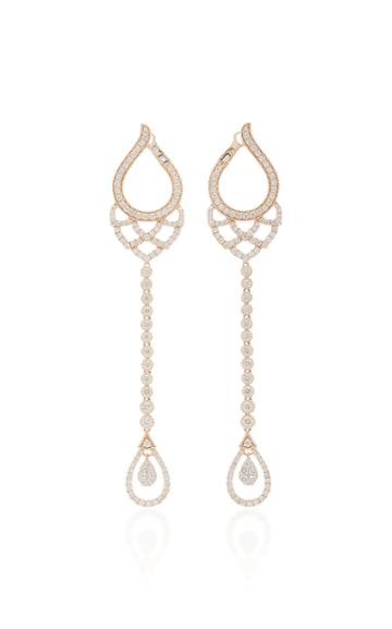 Sara Weinstock Brut Bezel Petal Drop Earrings