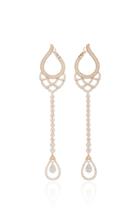 Sara Weinstock Brut Bezel Petal Drop Earrings
