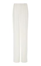 Ralph Lauren Winnifred Silk-cady Wide-leg Pants