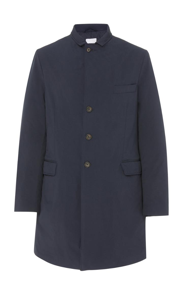Aspesi Tailored Notch Lapel Overcoat