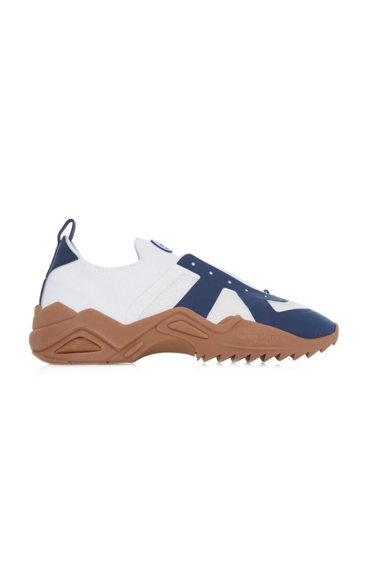 Maison Margiela New Replica Two-tone Leather Sneakers