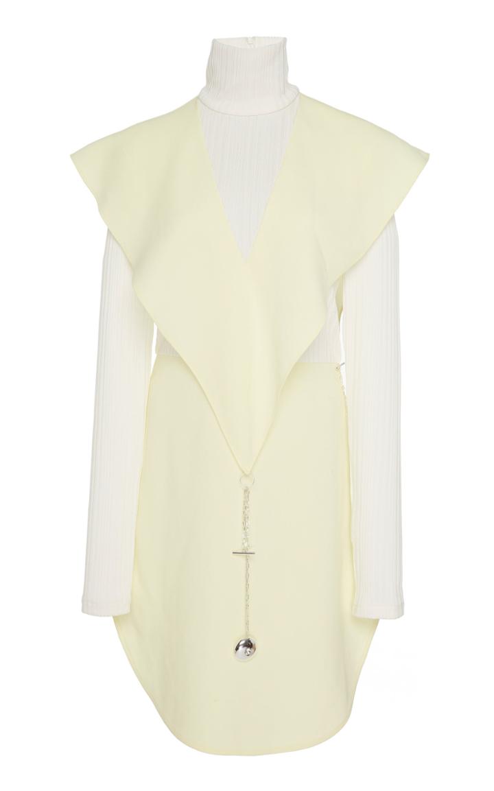 Ellery Look Away Fluid Rib Jersey Dress