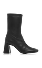 By Far Philip Stretch Leather Ankle Boots