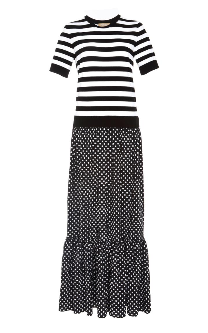 Michael Kors Collection Striped Pullover Dress