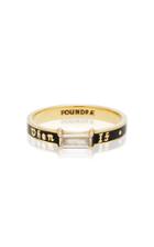 Foundrae If Not Now Then When Diamond Baguette Band