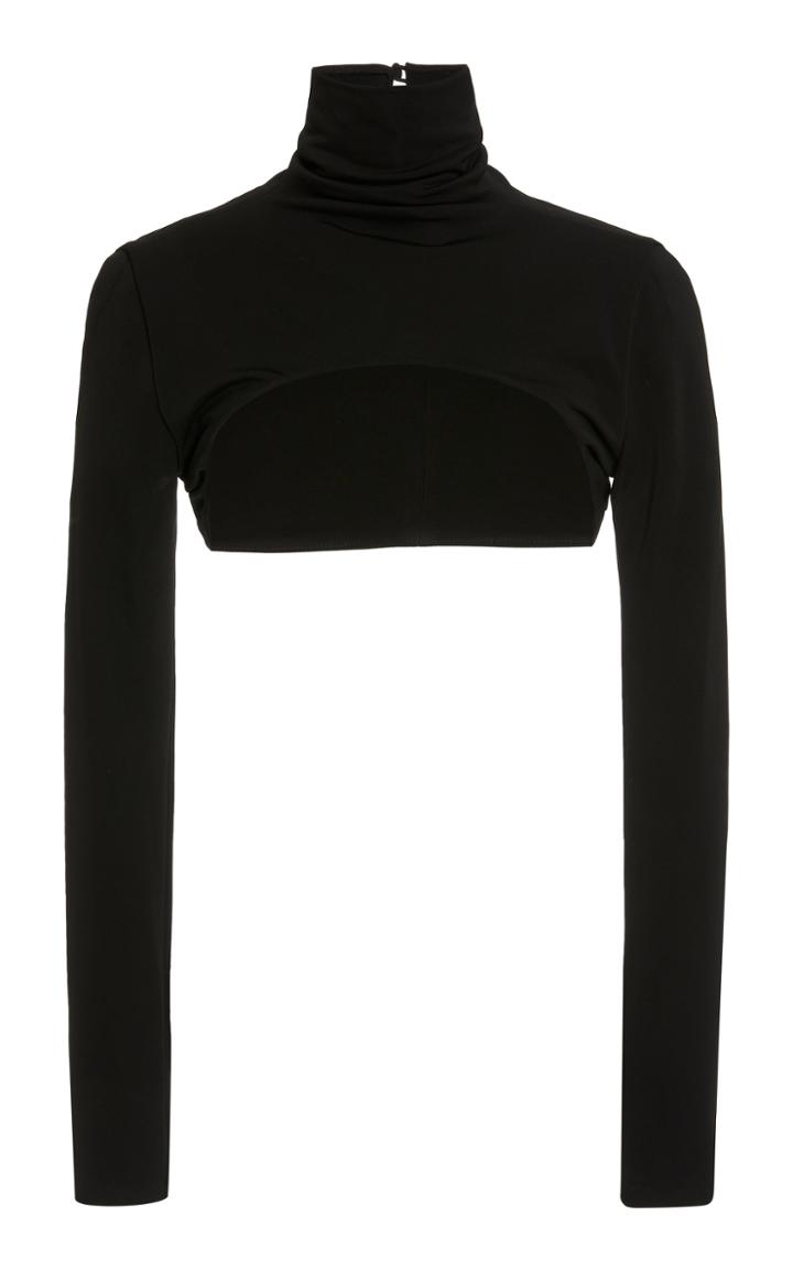 Moda Operandi Cushnie Bolero Crepe Top
