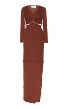 Moda Operandi Peet Dullaert Cutout Detachable Ribbed-knit Dress Size: 32