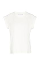 Philosophy Di Lorenzo Serafini Embroidered Cotton-jersey Cap Sleeve To