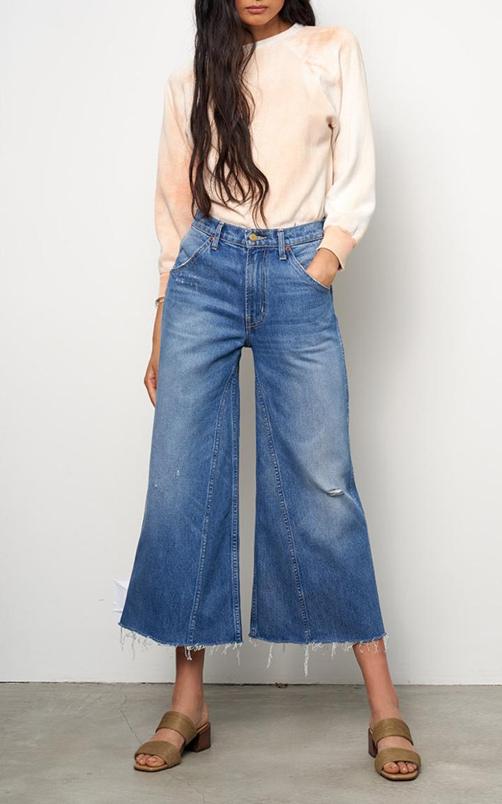 B Sides Georgia Mid-rise Cropped Culottes