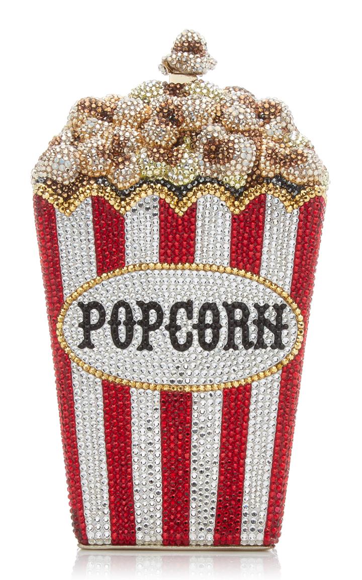 Moda Operandi Judith Leiber Couture Matinee Popcorn Crystal Novelty Clutch