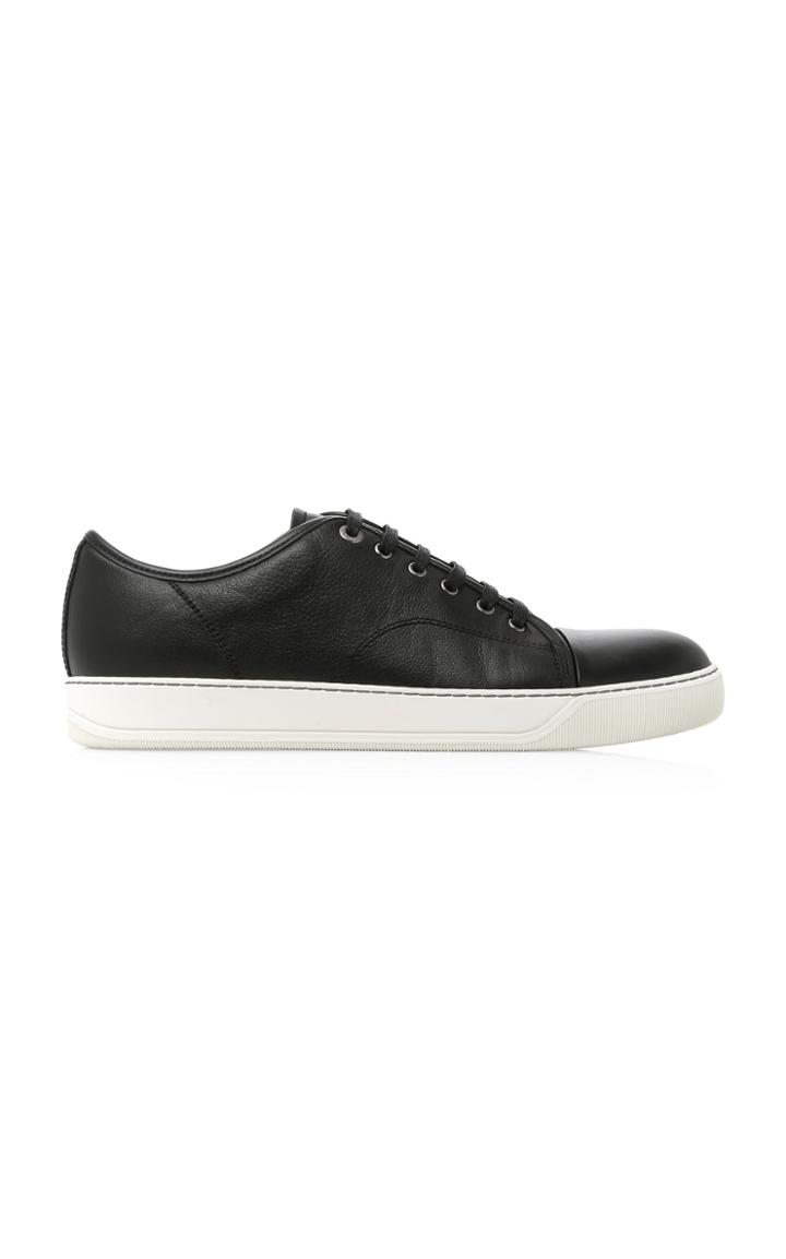 Lanvin Cap-toe Leather Sneaker
