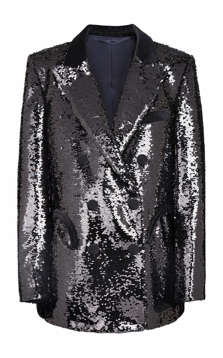 Moda Operandi Blaz Milano Kelpie Sequined Blazer