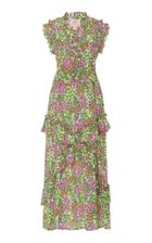 Banjanan Donna Floral-print Silk Dress