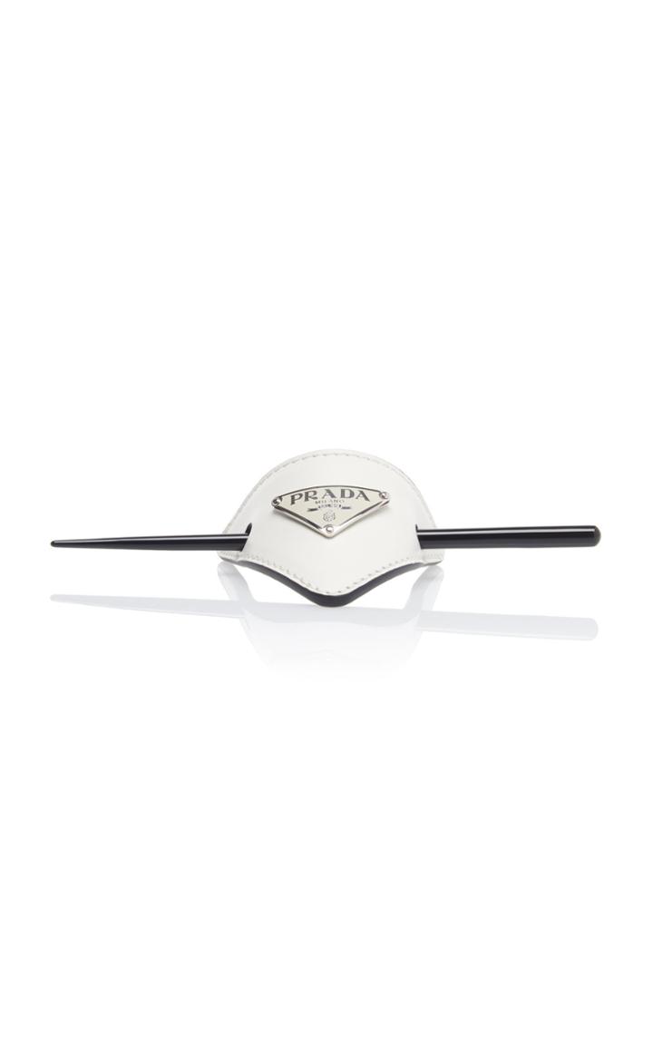 Prada Leather Hair Stick